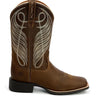 lato esterno Stivali Western donna Round Up Wide Powder Brown di Ariat