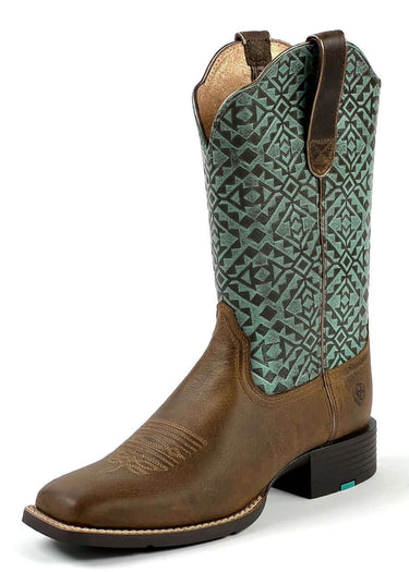 Bottes de cowboy larges et rondes pour femmes par Ariat