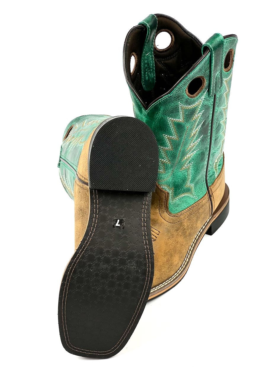 Tracie Turquoise women's Western boots by Smoky Mountain