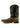 lato interno stivali western per ragazzi modello Jesse colore brown navy di Smoky Mountain