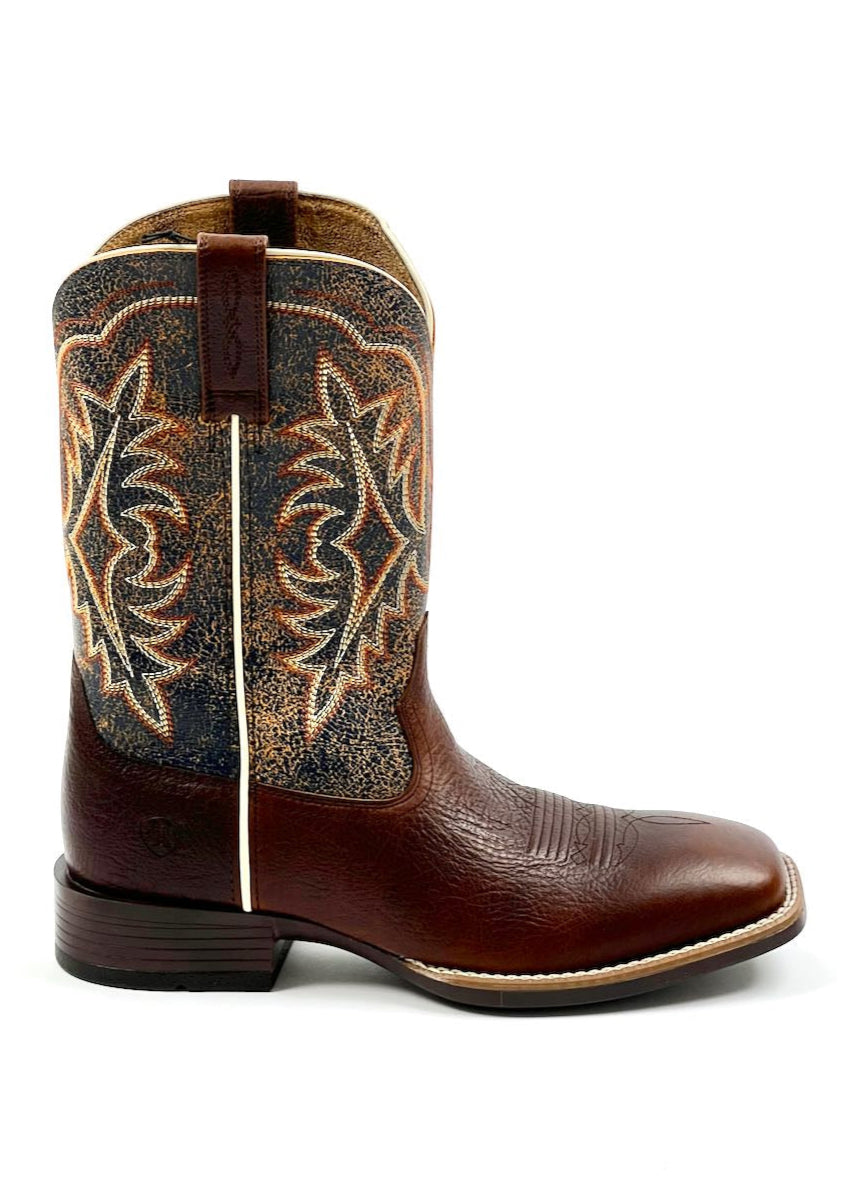 Stivali Western Uomo Ryden Ultra Wide Square Toe Cowboy di Ariat