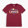 T-shirt bambino Majestic in Chili Pepper di Levi's