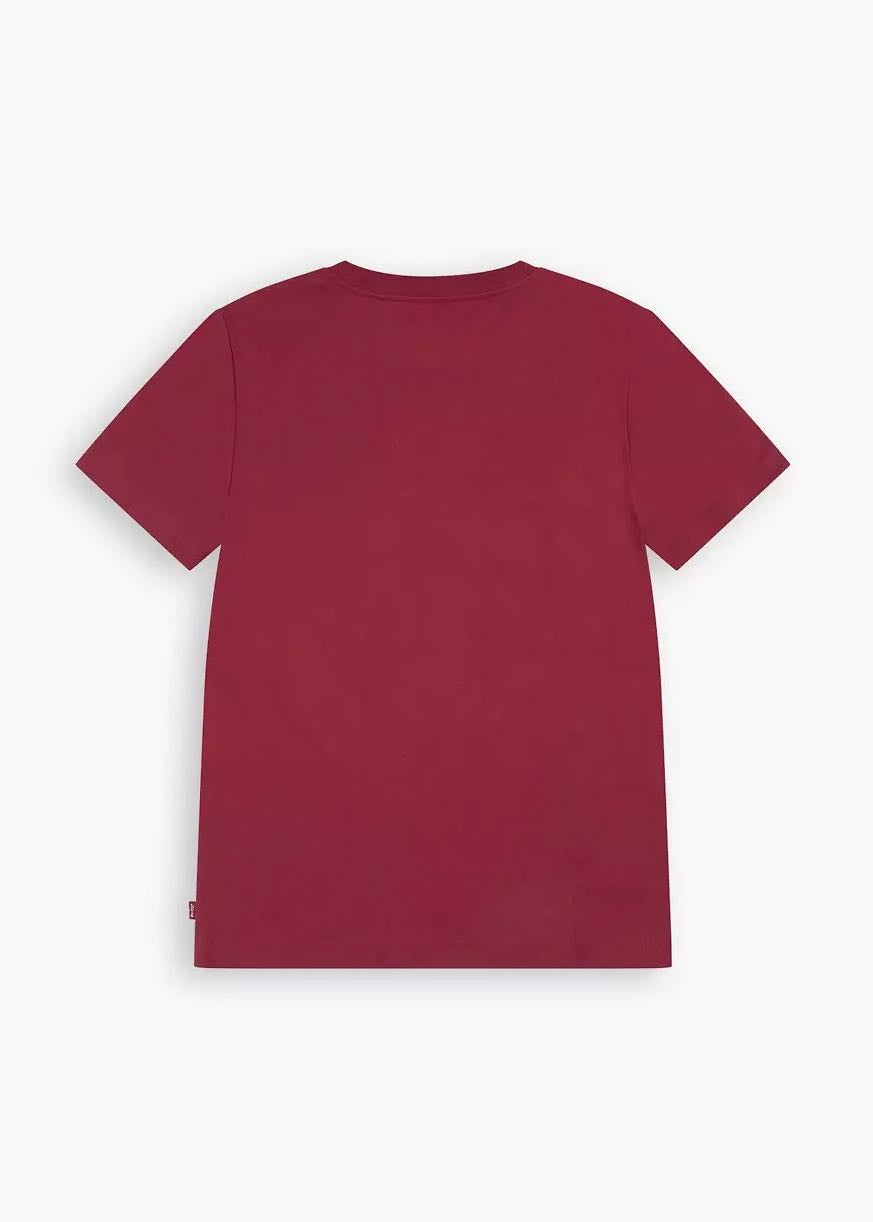 dietro T-shirt bambino Majestic in Chili Pepper di Levi's