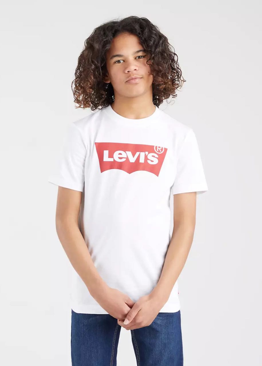 T-shirt bambino Batwing White di Levi's