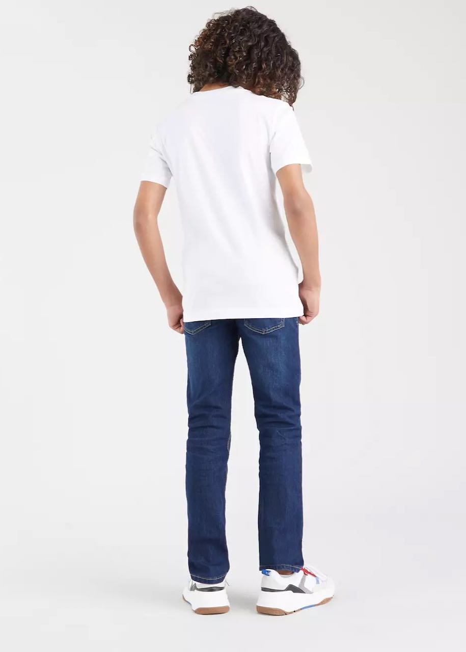 dietro T-shirt bambino Batwing White di Levi's