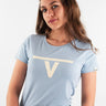 T-shirt donna Blue Fog di Bove