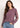 indossata T-shirt Donna Carhartt Manica Lunga Loose Fit Blackberry