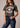 davanti T-shirt donna Lucky B Bucking in pepper by Kimes Ranch
