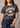 dettaglio T-shirt donna Lucky B Bucking in pepper by Kimes Ranch