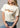 lato T-shirt donna Lucky B Greetings in Ivory by Kimes Ranch