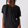 T-shirt Nina Tee in black di Free People
