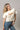 indossata T-shirt donna Plains Stampede in Ivory by Kimes Ranch