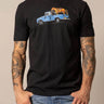 T-shirt Lucky B Truck noir de Kimes Ranch