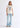 figura intera T-Shirt Slim Ringer Tee Cowboy in Worn White by Wrangler