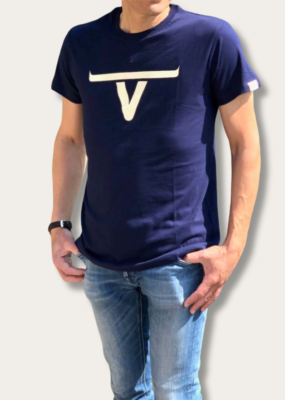 Navy T-shirt by Bove