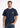 T-Shirt Uomo Carhartt K87 Dearborn Relaxed con Taschino navy indossata