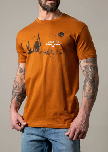 lato T-shirt uomo Night Fall in Clay di Kimes Ranch
