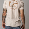 dietro T-Shirt Uomo Shielded Trucker in sand di Kimes Ranch