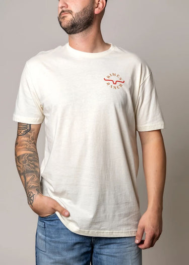 davanti T-Shirt Uomo Uncomplicated in natural by Kimes Ranch