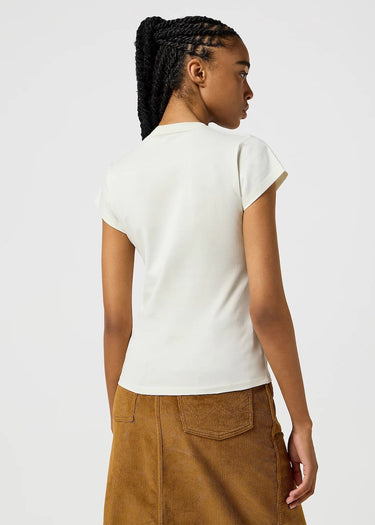 back T-shirt Femme Shrunken Band en Vintage by Wrangler