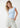 top maglietta modello Be Low Back colore azzurro di Free People