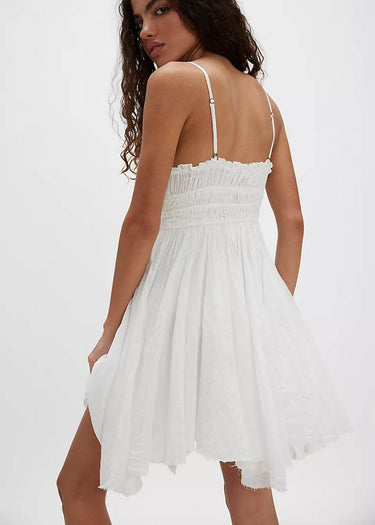 dos Robe courte FP one Delia en Ivoire par Free People