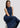 posa con Vestito Slim Shaped Long Dress in Denim by Lee