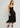 vestito Taking Sides Maxi in Black di Free People