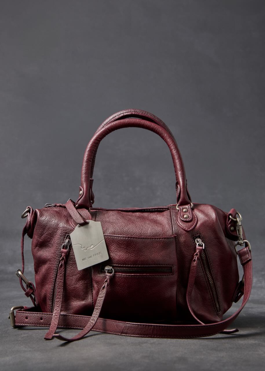 We The Free Baby Emerson Tote Bag in Blackberry