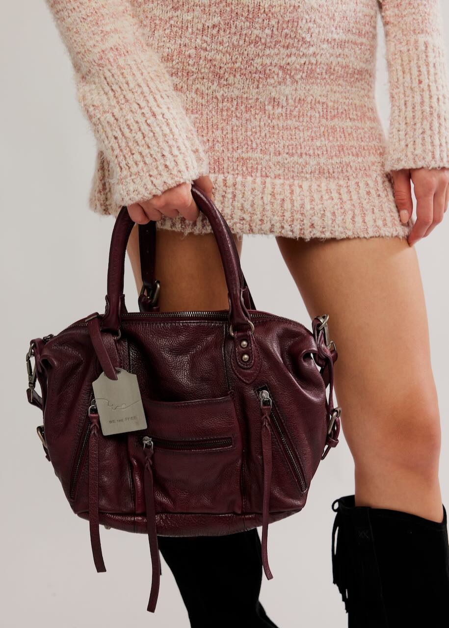 indossata We The Free Baby Emerson Tote Bag in Blackberry