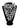 Wild Rag in Seta Checkerboard Black & White by M&F