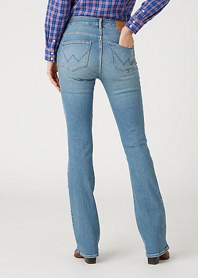 jeans bootcut citrine di wrangler