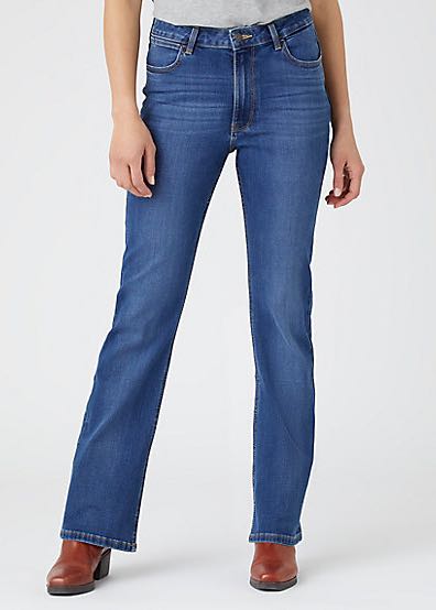 Jeans donna Bootcut Hudson di Wrangler