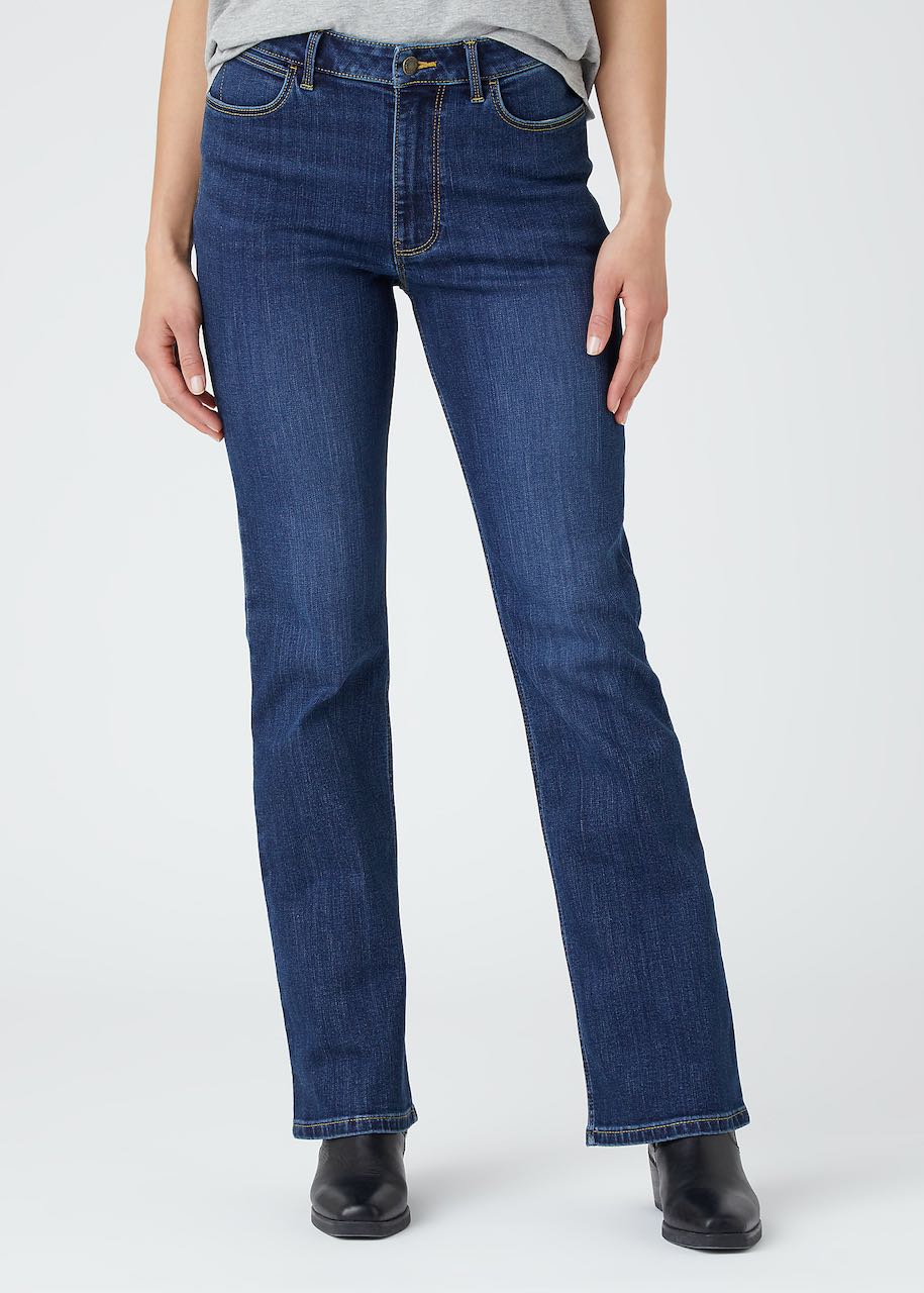 Jeans donna Bootcut Stockton di Wrangler