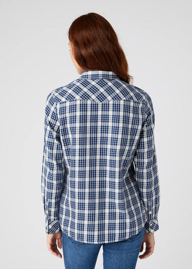 wrangler shirt medieval blue
