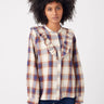 camicia donna nutemeg Brown di Wrangler