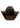 cappello western appaloosa marrone di Bullhide