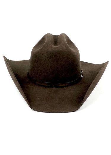 brown bullhide western appaloosa hat