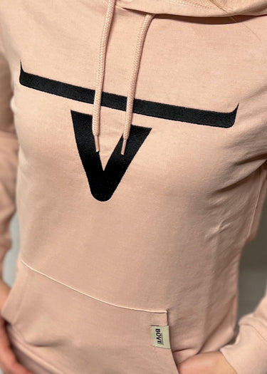 Sweat femme rose antique de Bove