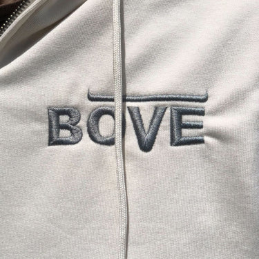 logo brodé sur le sweat-shirt BOVE pour homme
