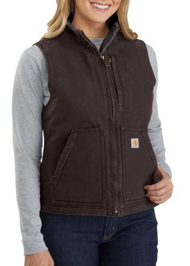 Carhartt women's brown vest .jpg