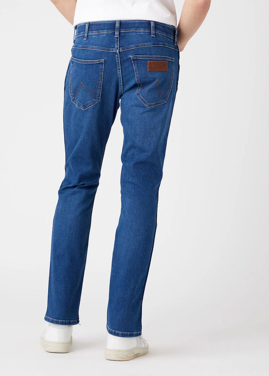 dietro jeans uomo Greensboro The Future di Wrangler