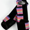 stinchiere western per cavallo nere con fantasia aztec di Ortho Equine