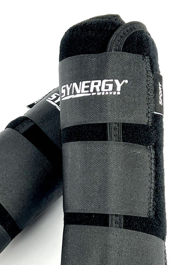 particolare stinchiere western cavallo colore nero di Synergy